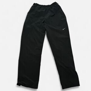 Nike Men’s Dri-FIT Black Training Pants Size M Athletic Workout Track Fit